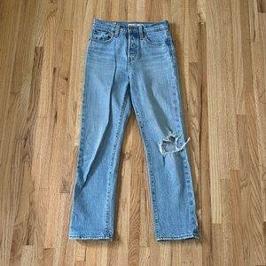 levi’s wedgie fit straight jeans